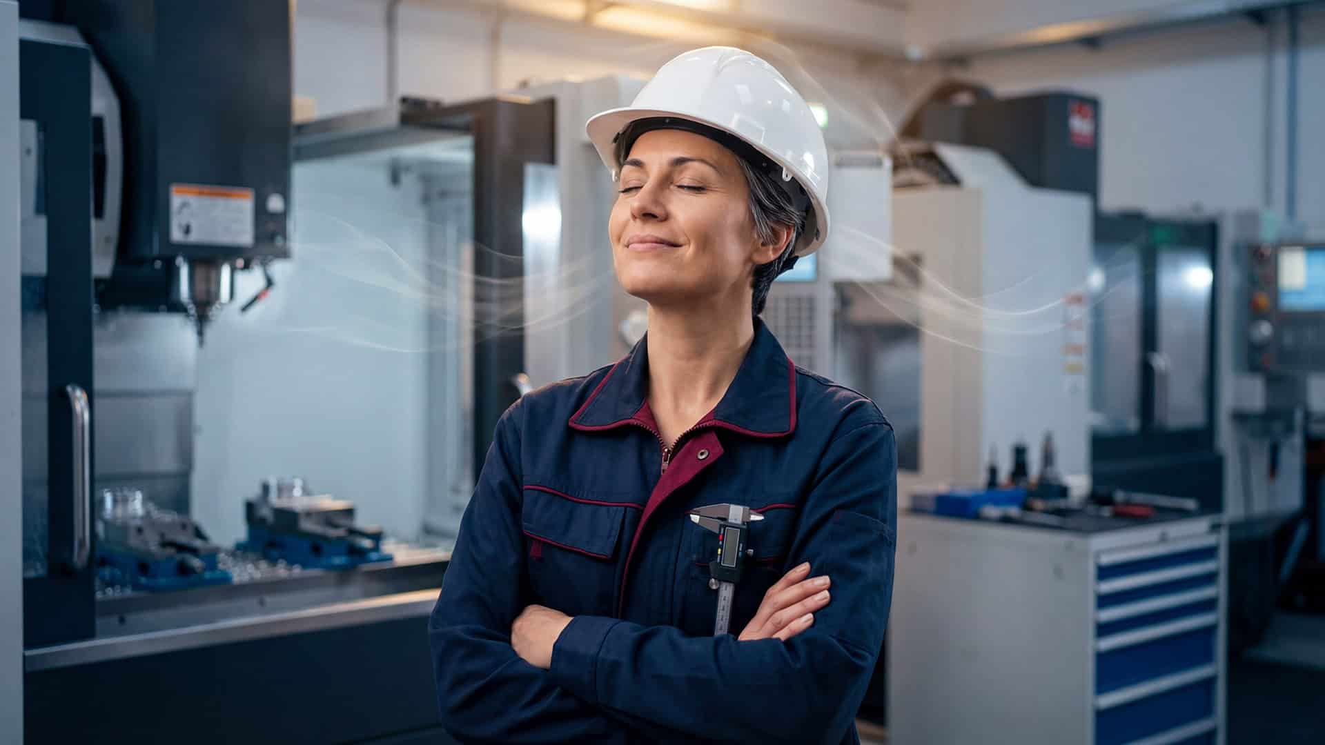 Bildbeschreibung zum Bild Absaugung Fräsen CNC-Fräsmaschine Aigner