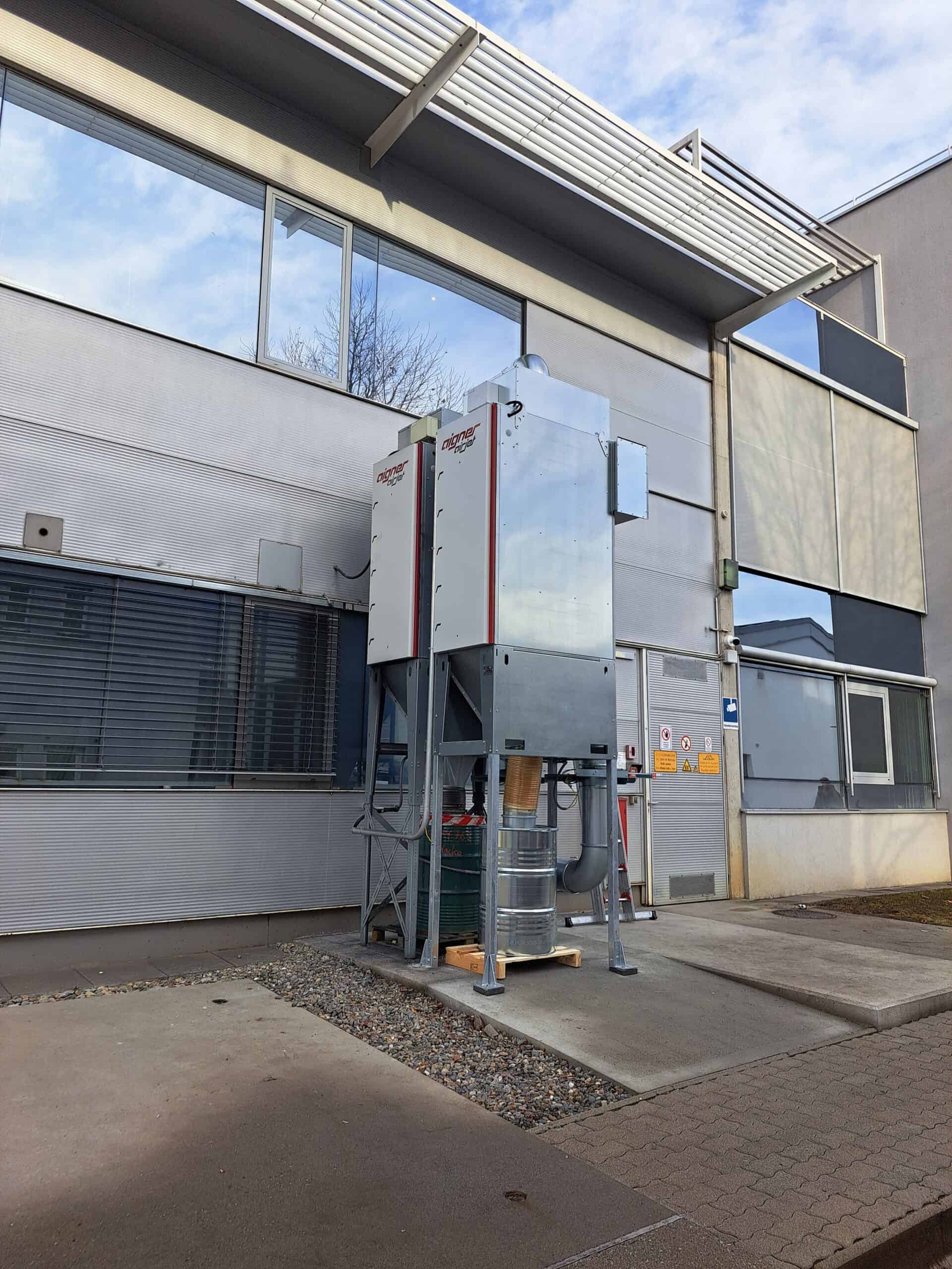 Konstante Absaugleistung bei Beschichtungsprozessen durch intelligente Filtererweiterung